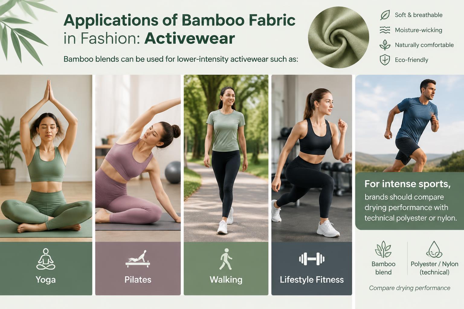 Applications of Bamboo Fabric in Fashion Activewear