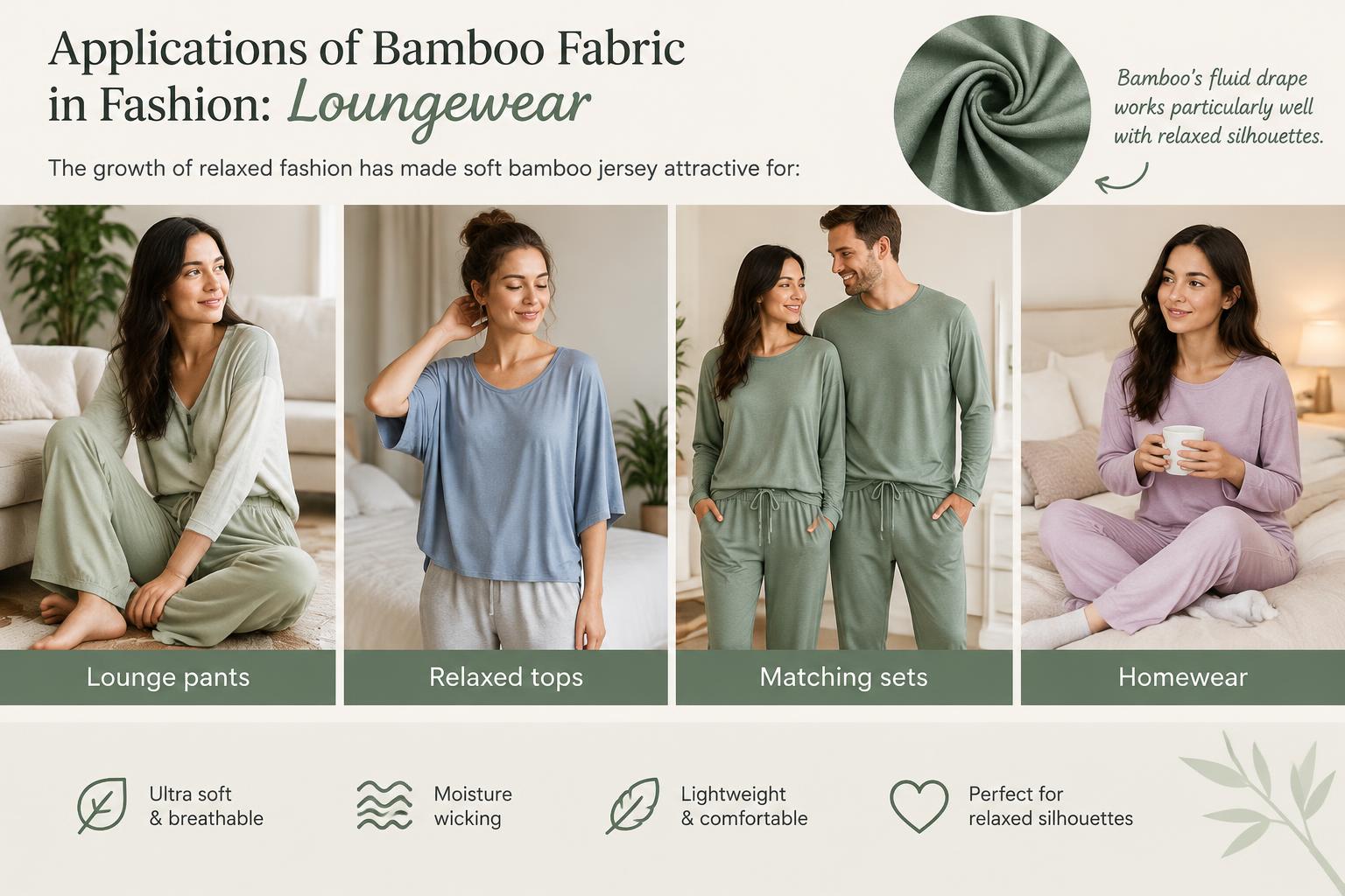 Applications of Bamboo Fabric in Fashion Loungewear