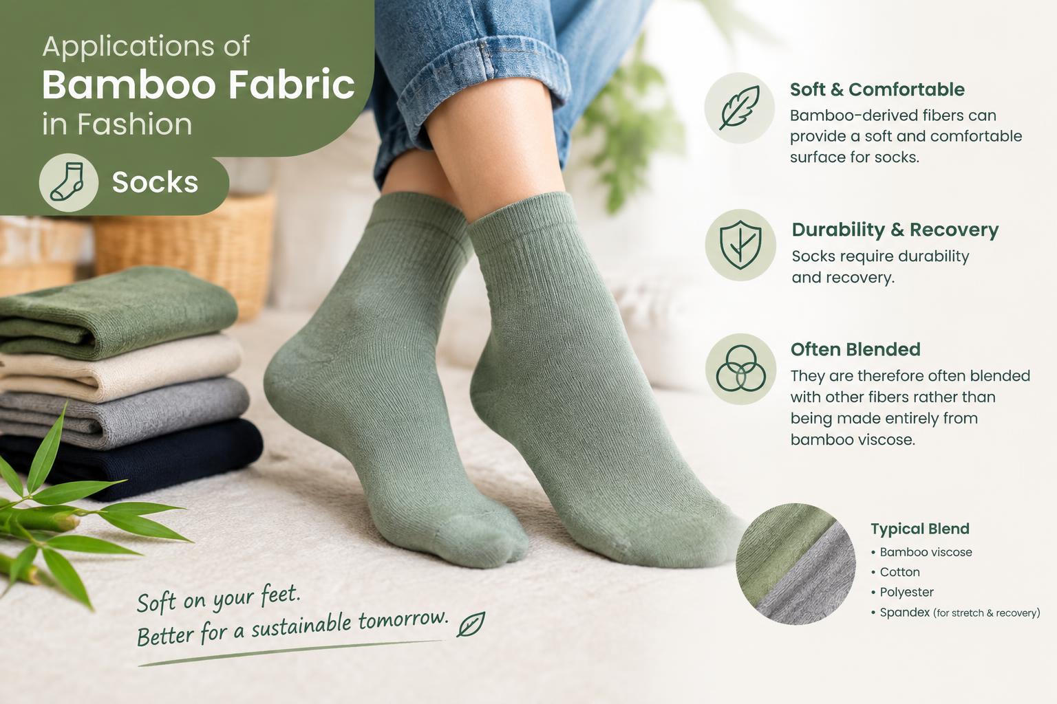 Applications of Bamboo Fabric in Fashion Socks