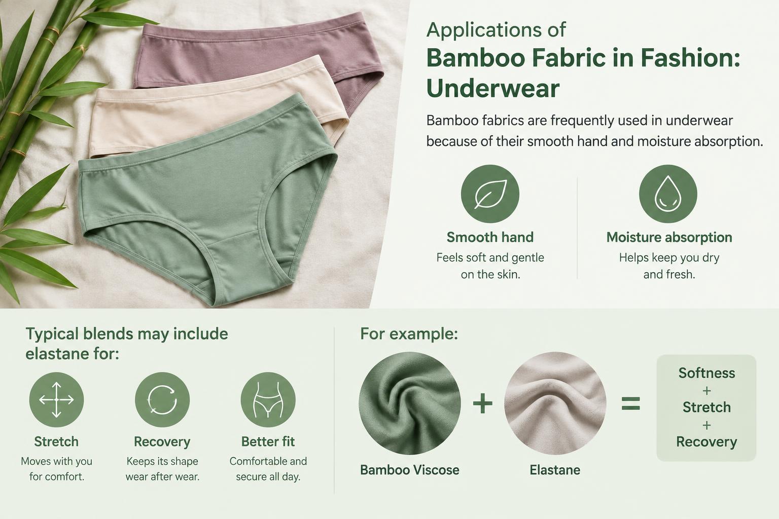 Applications of Bamboo Fabric in Fashion Underwear