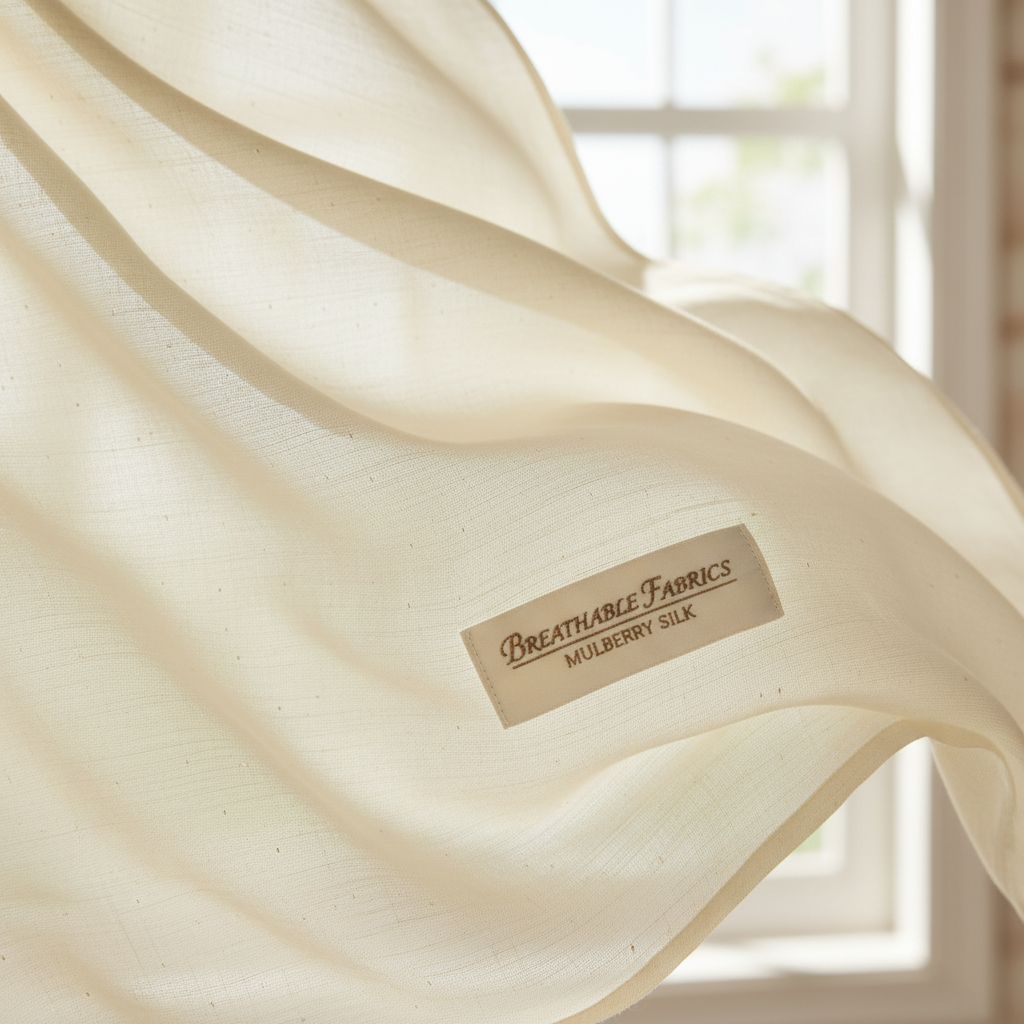 Breathable Fabrics Silk Mulberry Silk 2