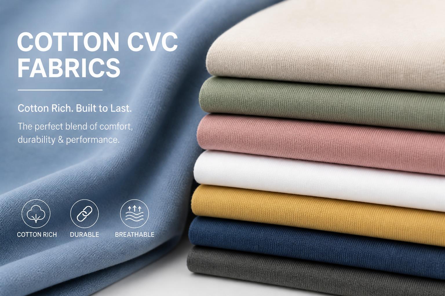 Cotton CVC Fabrics 4