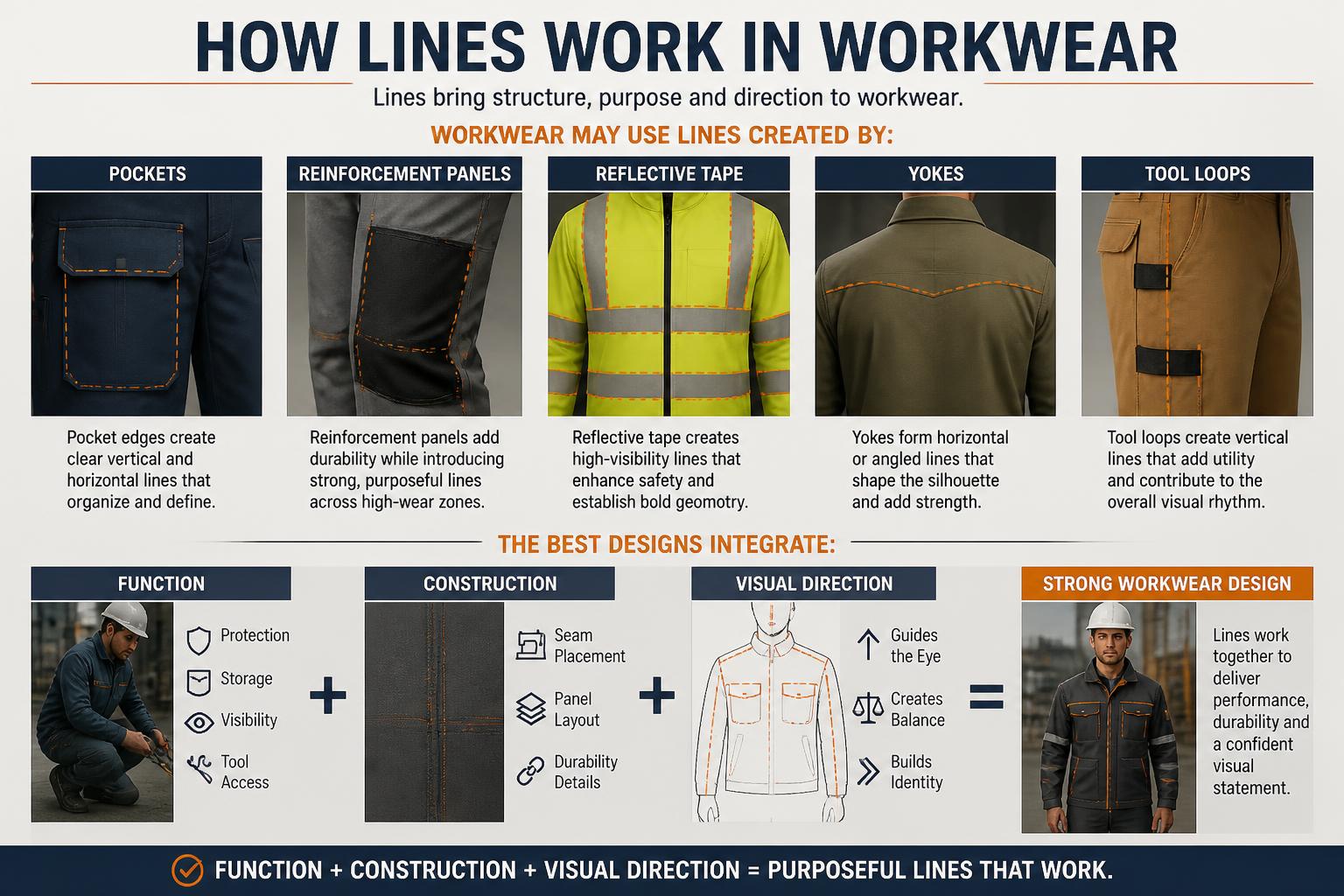 How Lines Work in Workwear