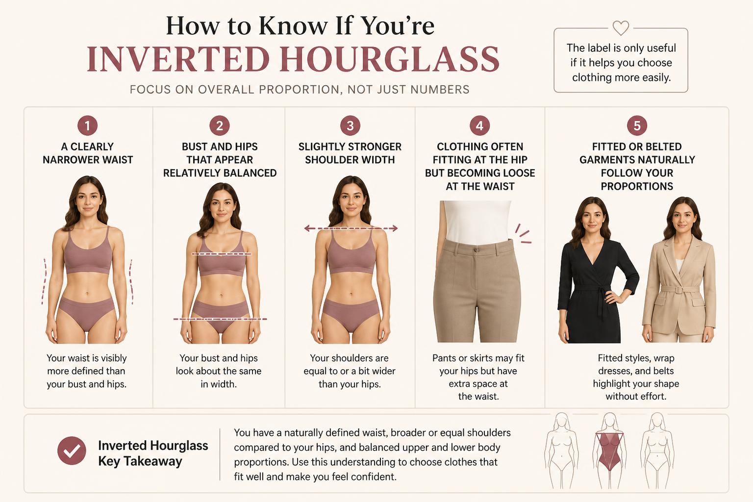 How to Know If Youre Inverted Hourglass