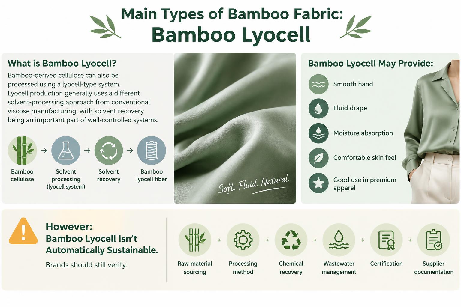 Main Types of Bamboo Fabric Bamboo Lyocell