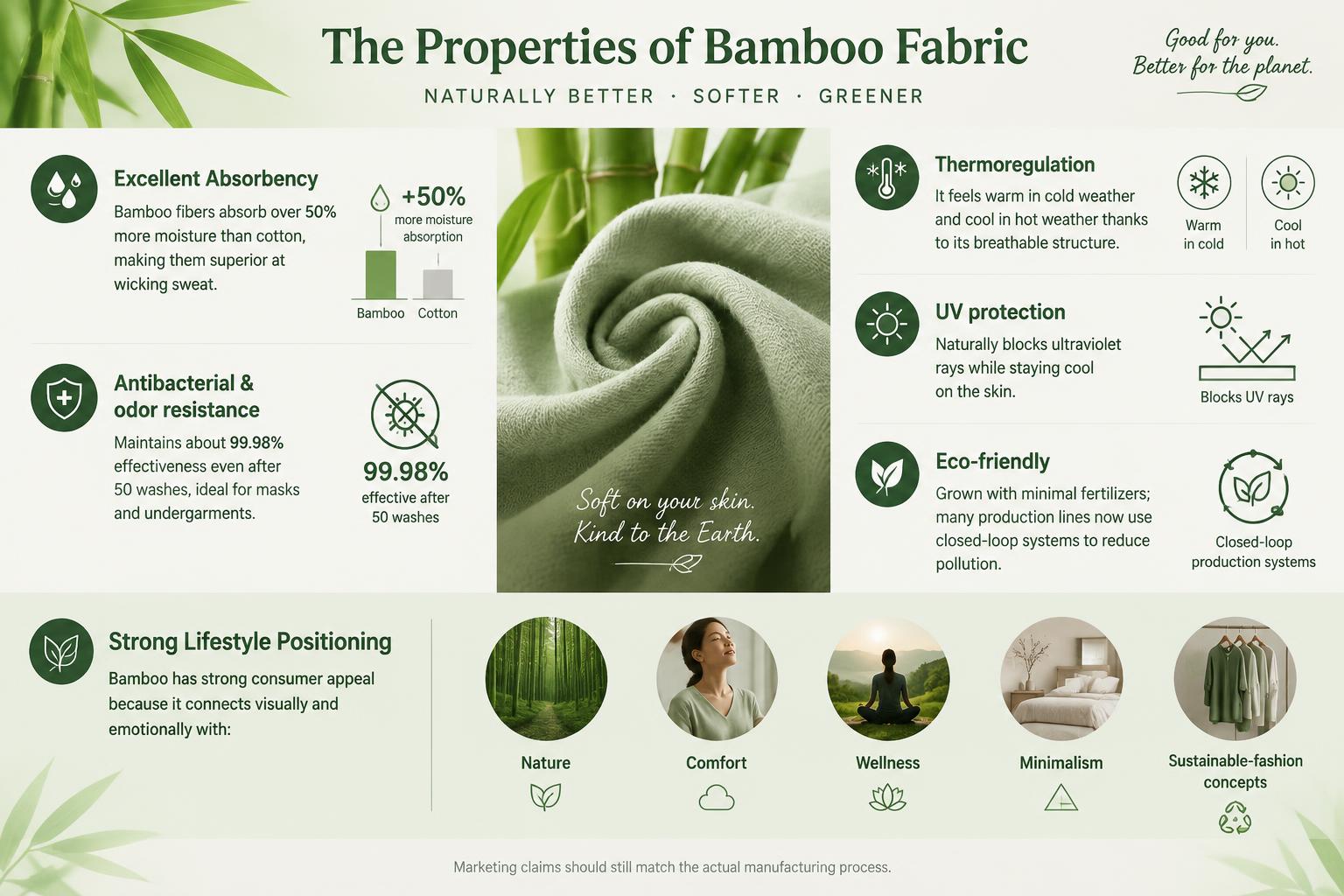 What are The Properties of Bamboo Fabric Advantages