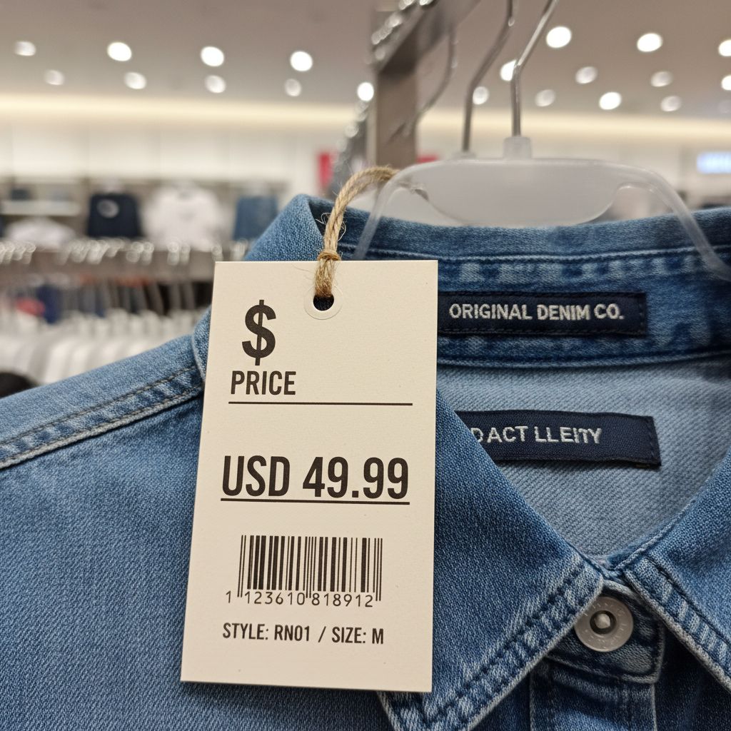 Garment Label Price Label 1