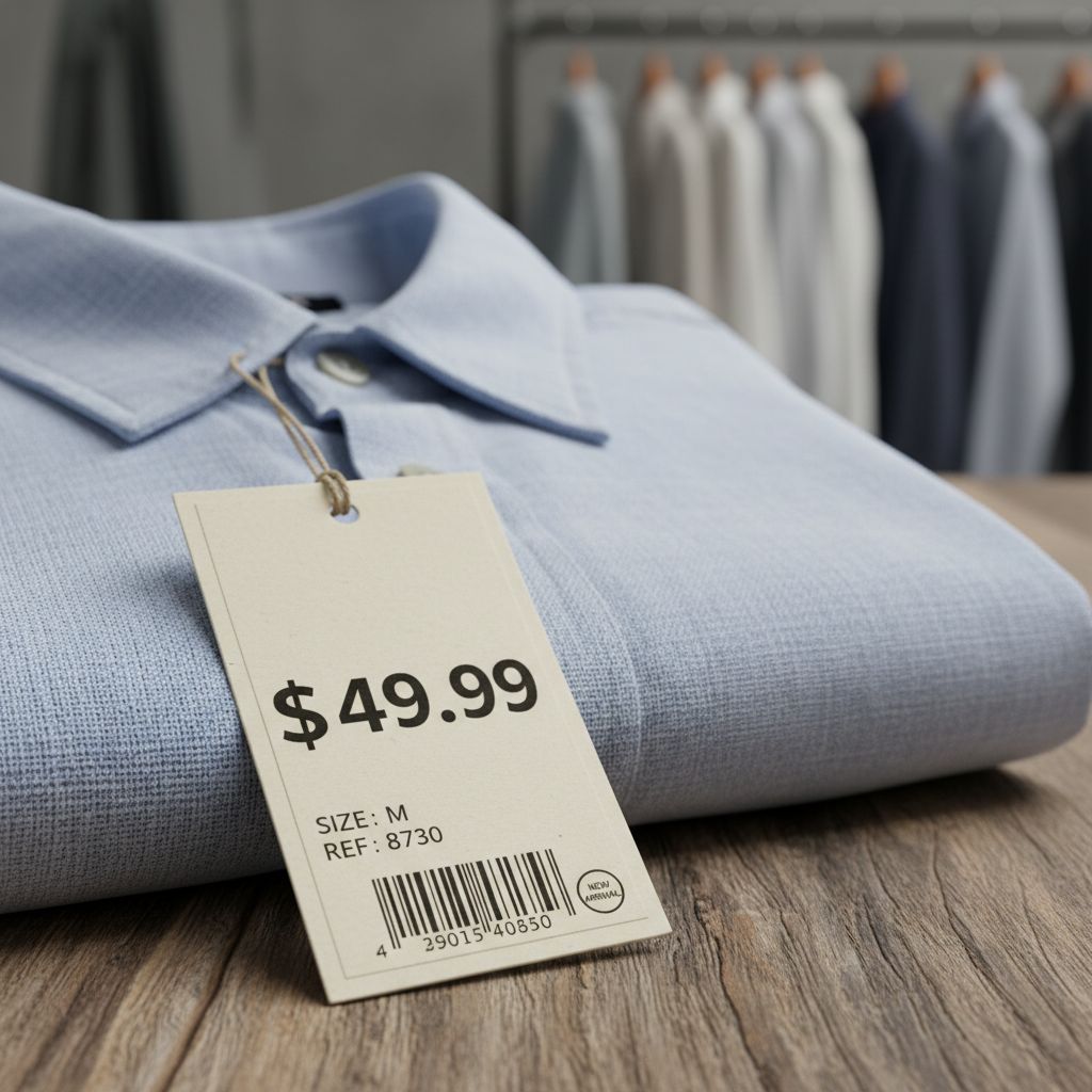 Garment Label Price Label 2