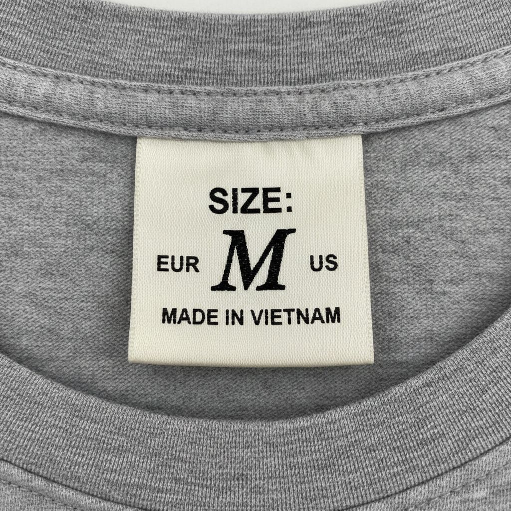 Garment Label Size Label 1