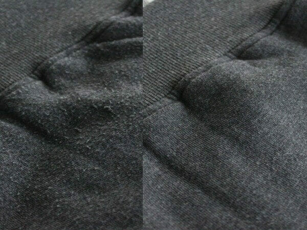 Polyamide Pill on Clothes