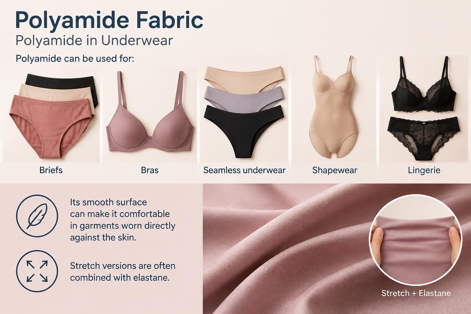 Polyamide in Underwear