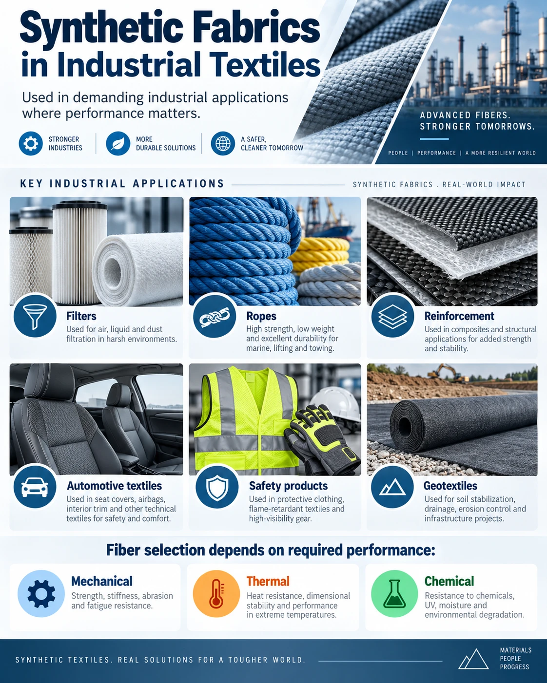 Synthetic Fabrics in Industrial