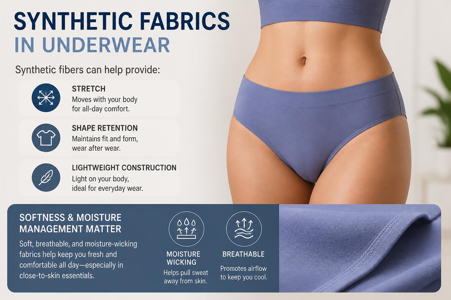 Synthetic Fabrics in Underwear