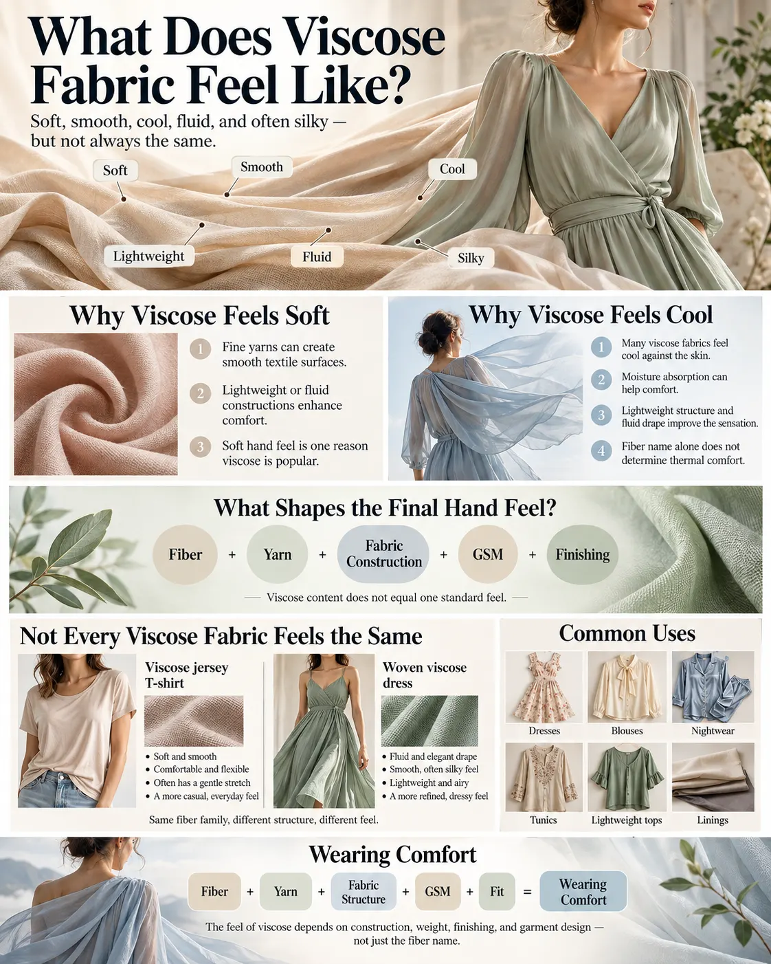 What Does Viscose Fabric Feel Like