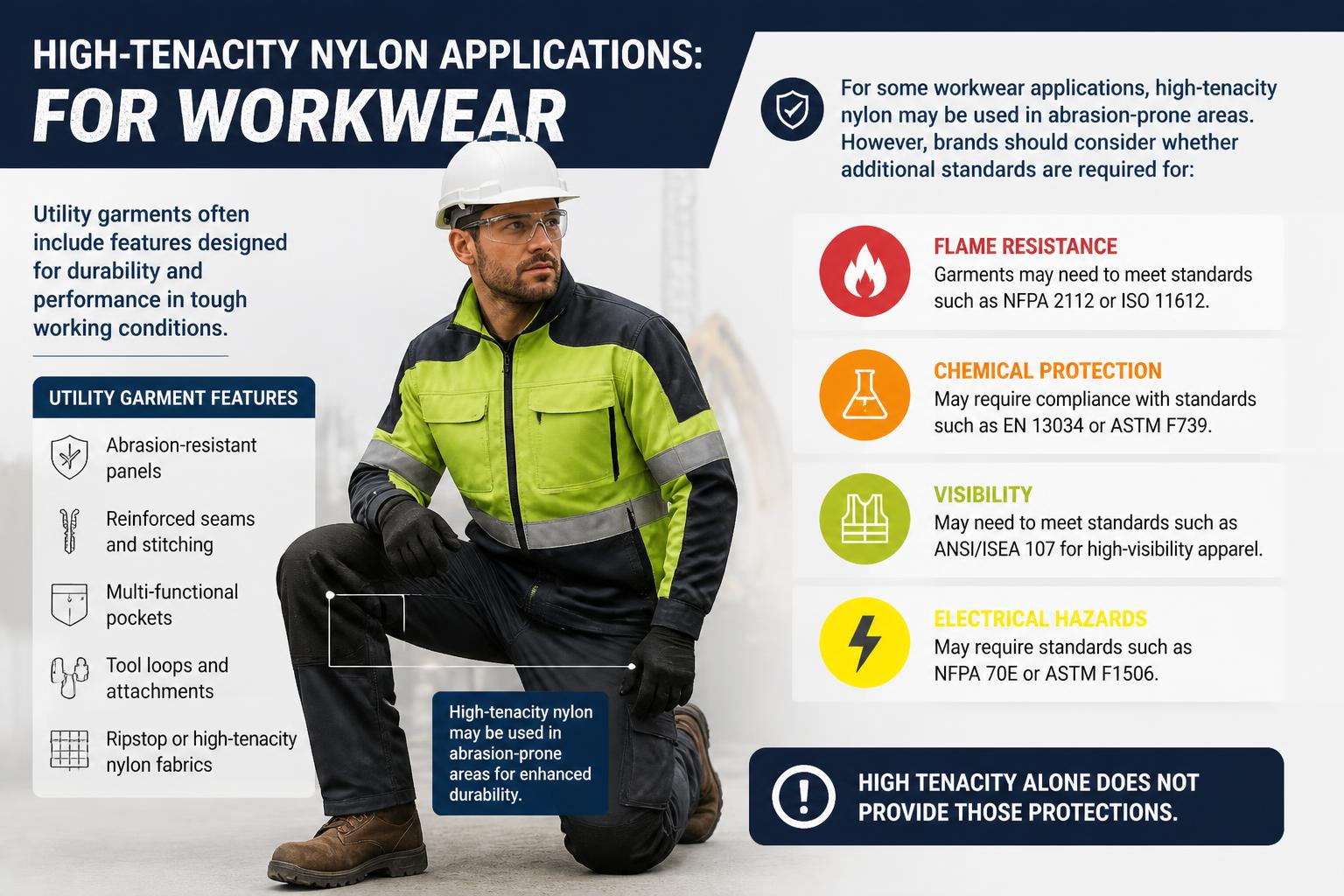 High Tenacity Nylon Applications For Workwear