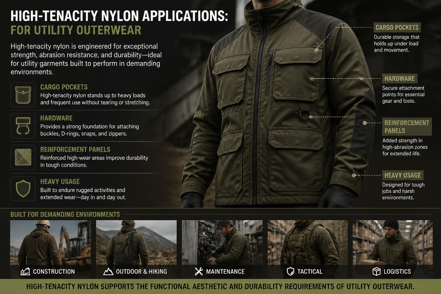 High Tenacity Nylon Applications