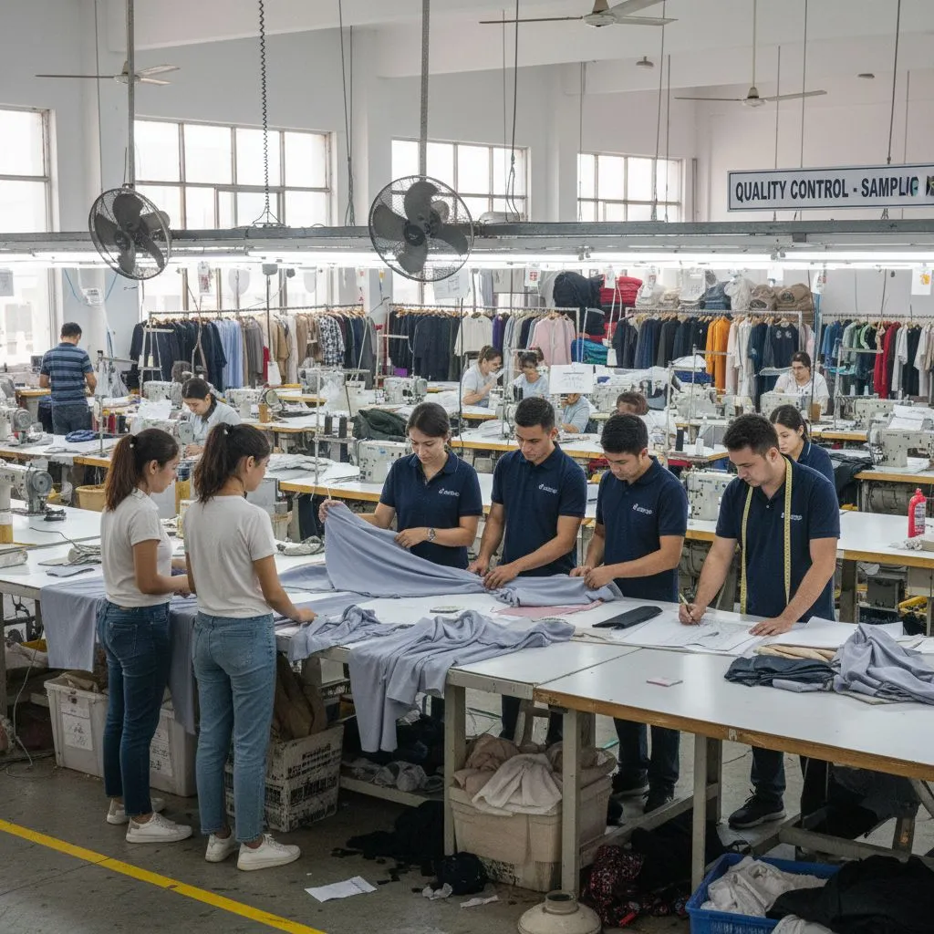 Sampling Sample in Garment Factory in vietnam 5