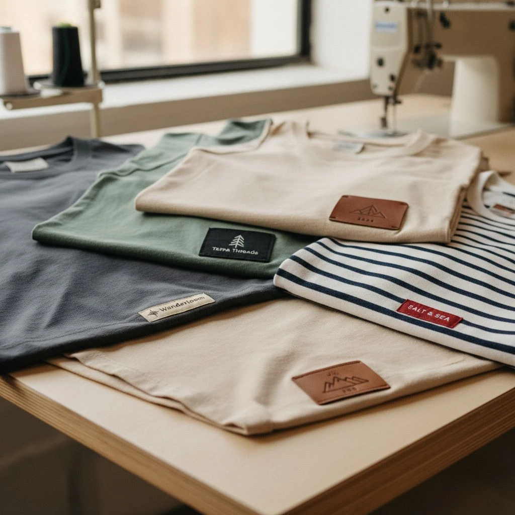 Custom Hem Tags on T Shirts 14