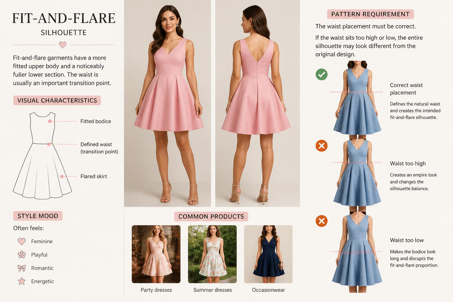 Fit and Flare Silhouette