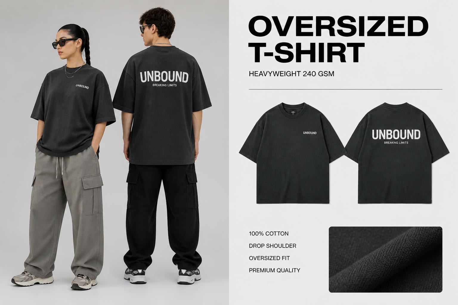 Heavyweight Oversized T Shirt fashion