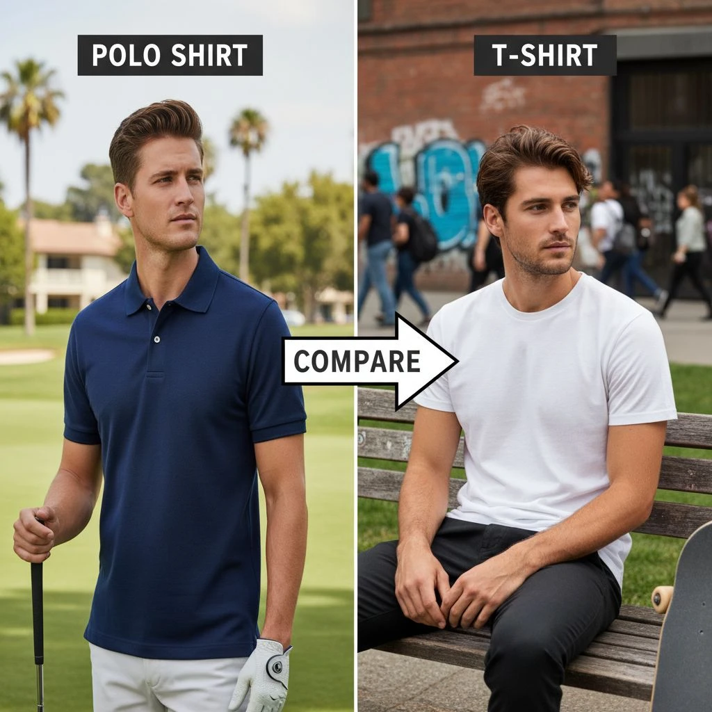 Polo Shirt vs T Shirt COMPARE 15
