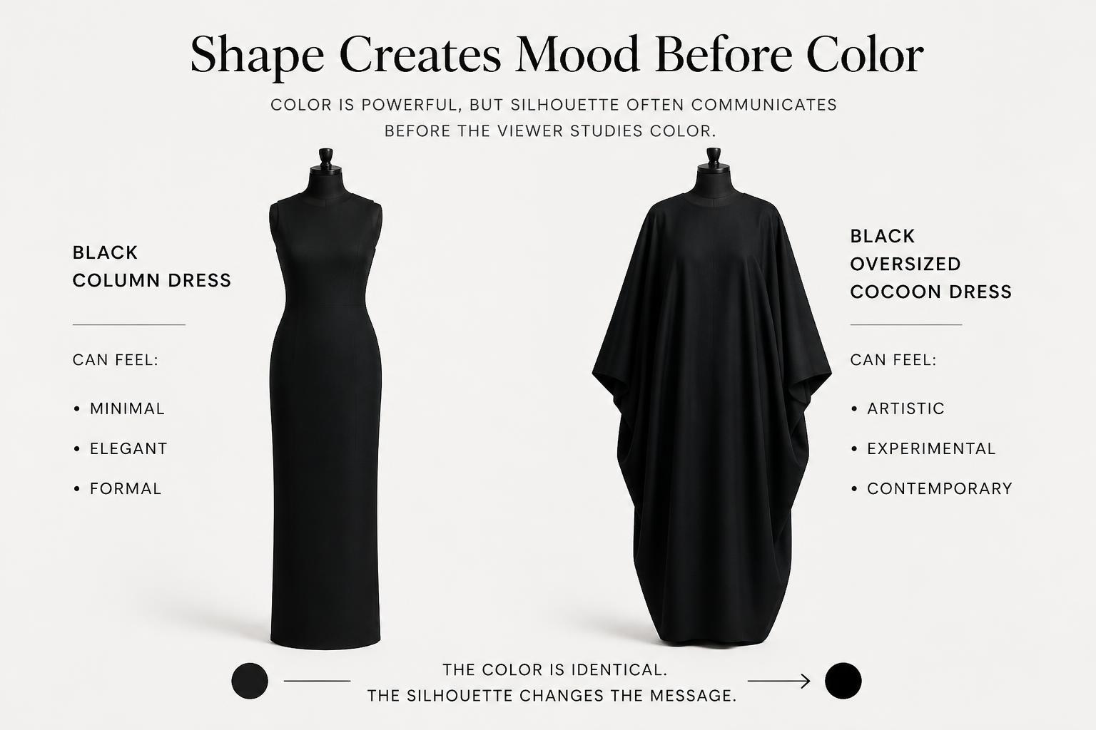 Shape Creates Mood Before Color