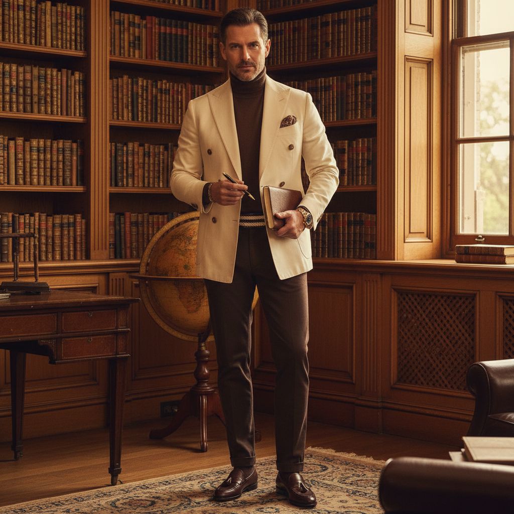 The contrast is soft rather than sharp. Both colors have warm undertones, so they look naturally balanced.