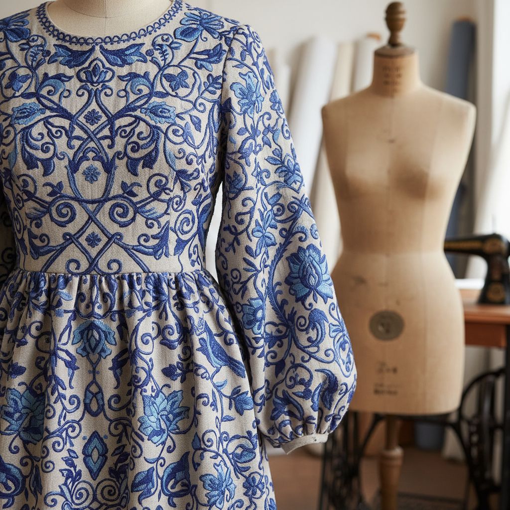 Embroidery Used in Garments Industry Bluework Embroidery 2