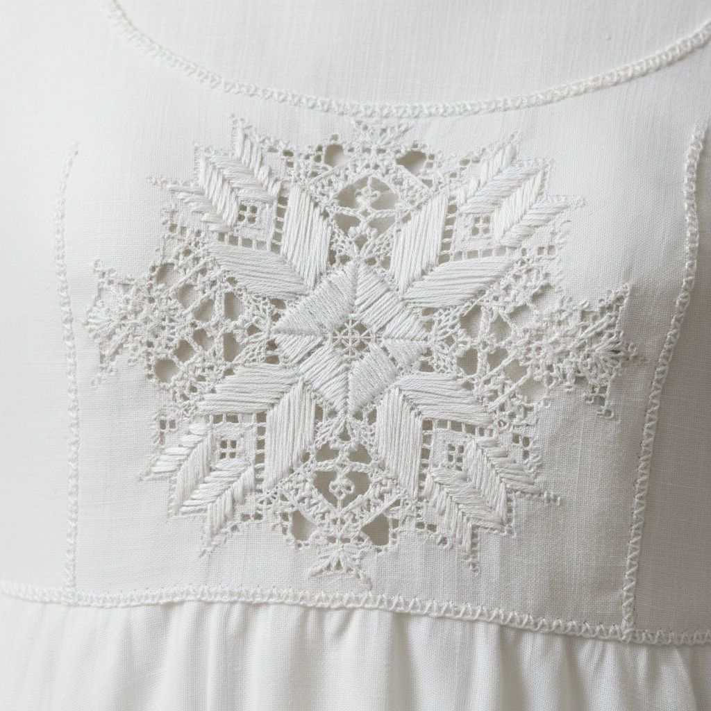Embroidery Used in Garments Industry Hardanger Embroidery 2
