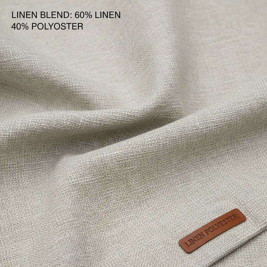 Linen Blends Linen Polyester