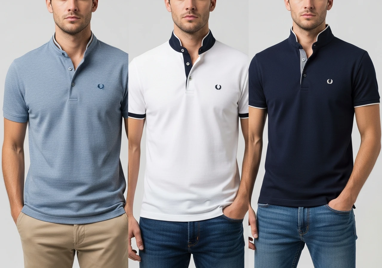 Mandarin Collar Polo A Modern Twist on the Classic Polo Shirt 9