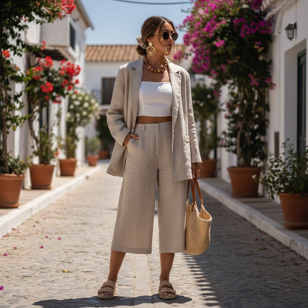 Modern Linen Cloth wear by Women 3