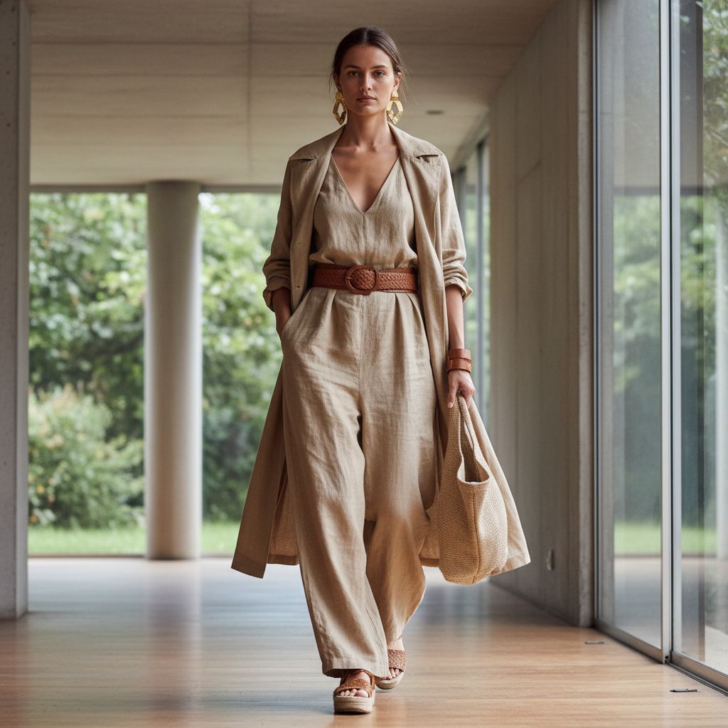 Modern Linen Cloth wear by Women 4