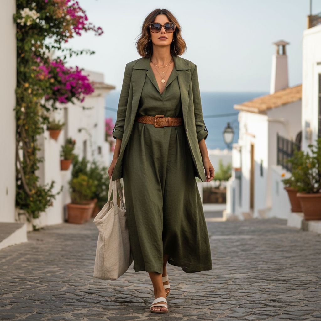 Modern Linen Cloth wear by Women 5