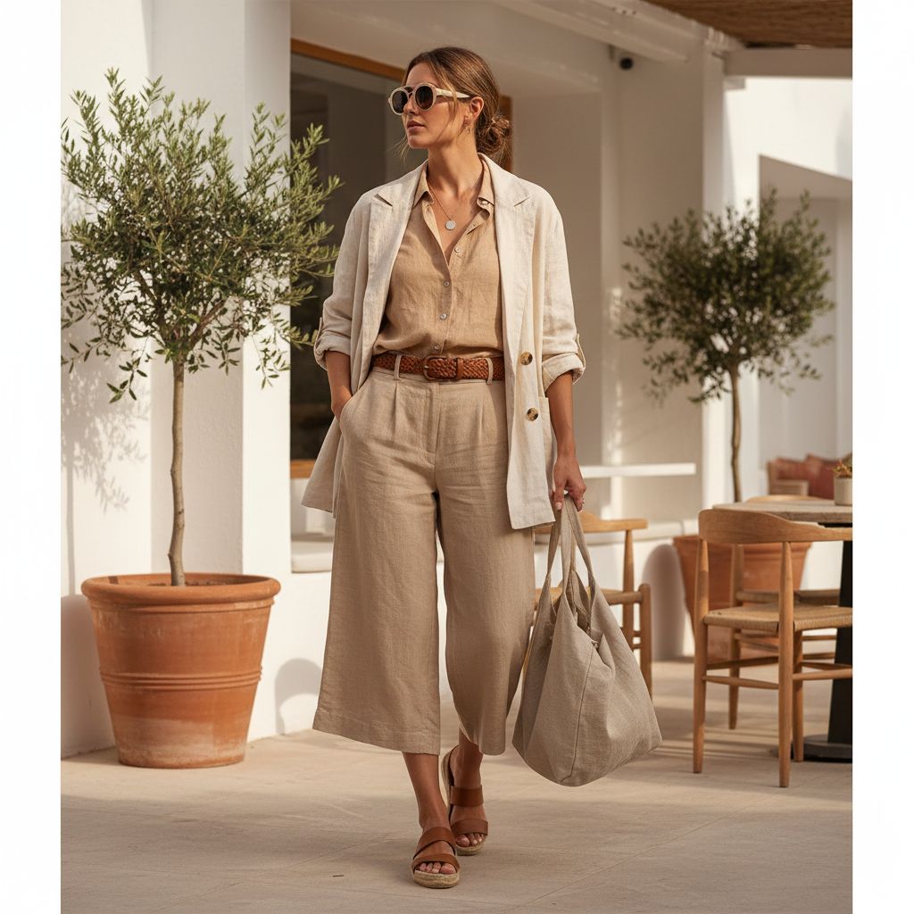 Modern Linen Cloth wear by Women 7