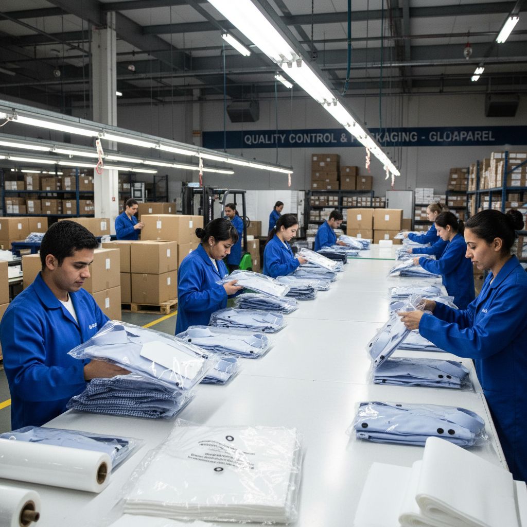 Packing cloth in garment industry 3