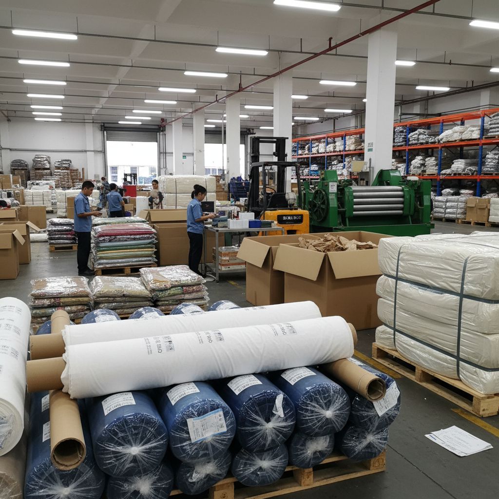 Packing cloth in garment industry 4