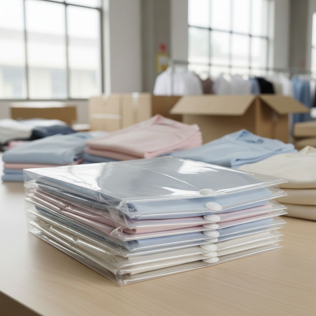 Poly Bags with Button 1