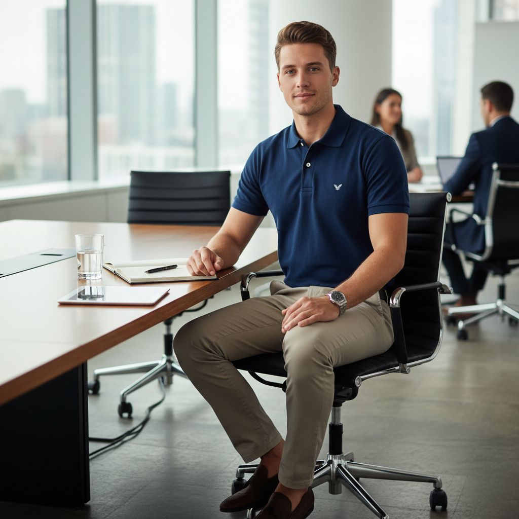 Tuck in Polo Shirt 1