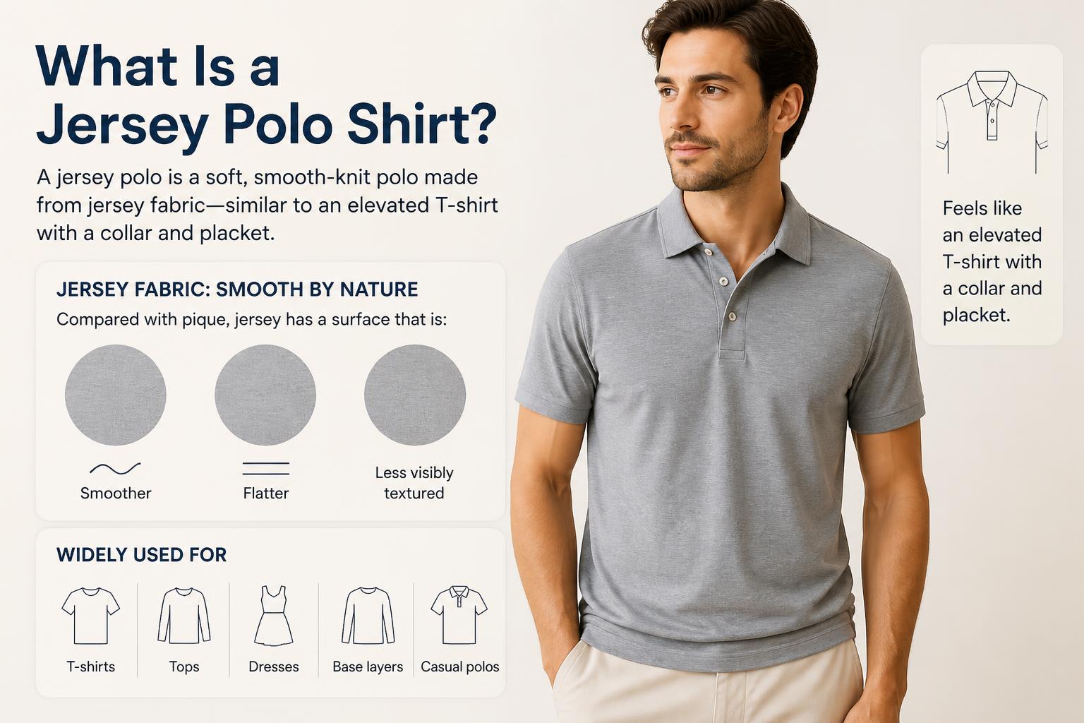 What Is a Jersey Polo Shirt