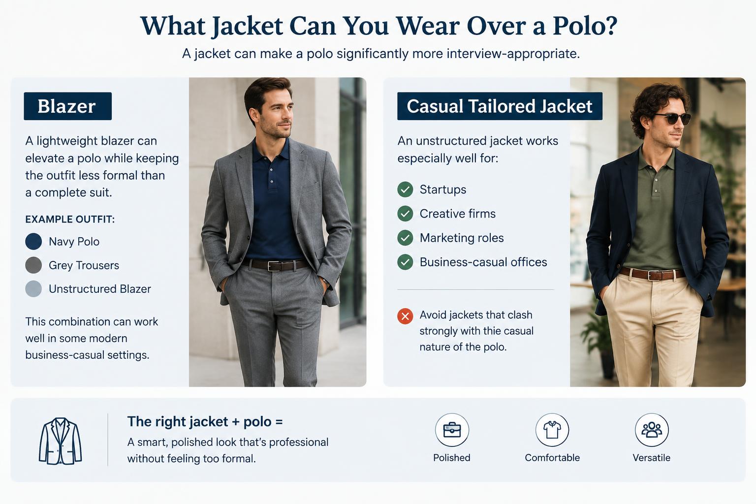What Jacket Can You Wear Over a Polo