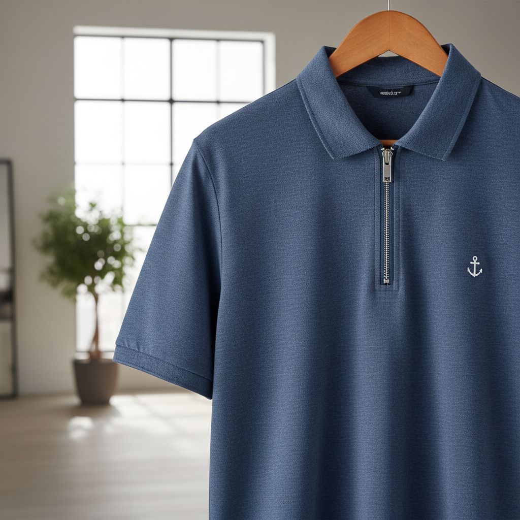 Zip Polo wear by men 4