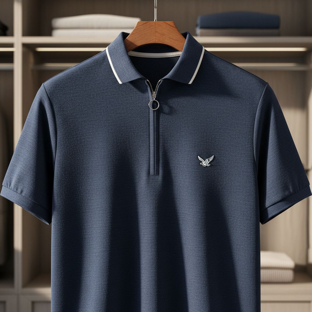 Zip Polo wear by men 7