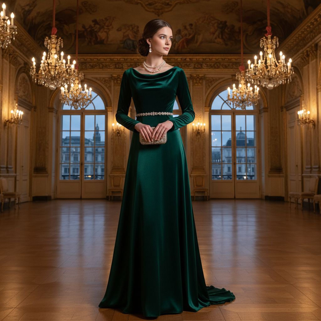 Dresses Every Old Money Elegant Lady Must Have The Evening Gown wear by beautiful young Women 3