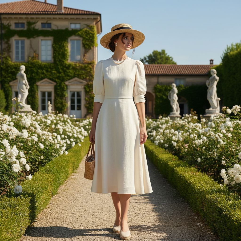 Dresses Every Old Money Elegant Lady Must Have day dress wear by beautiful young Women 3