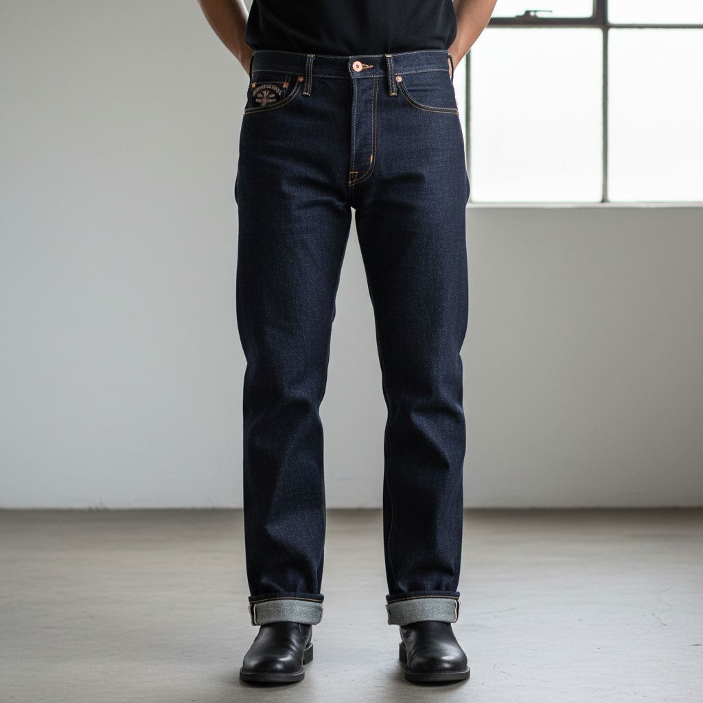 Jeans Fashion Raw Denim 1