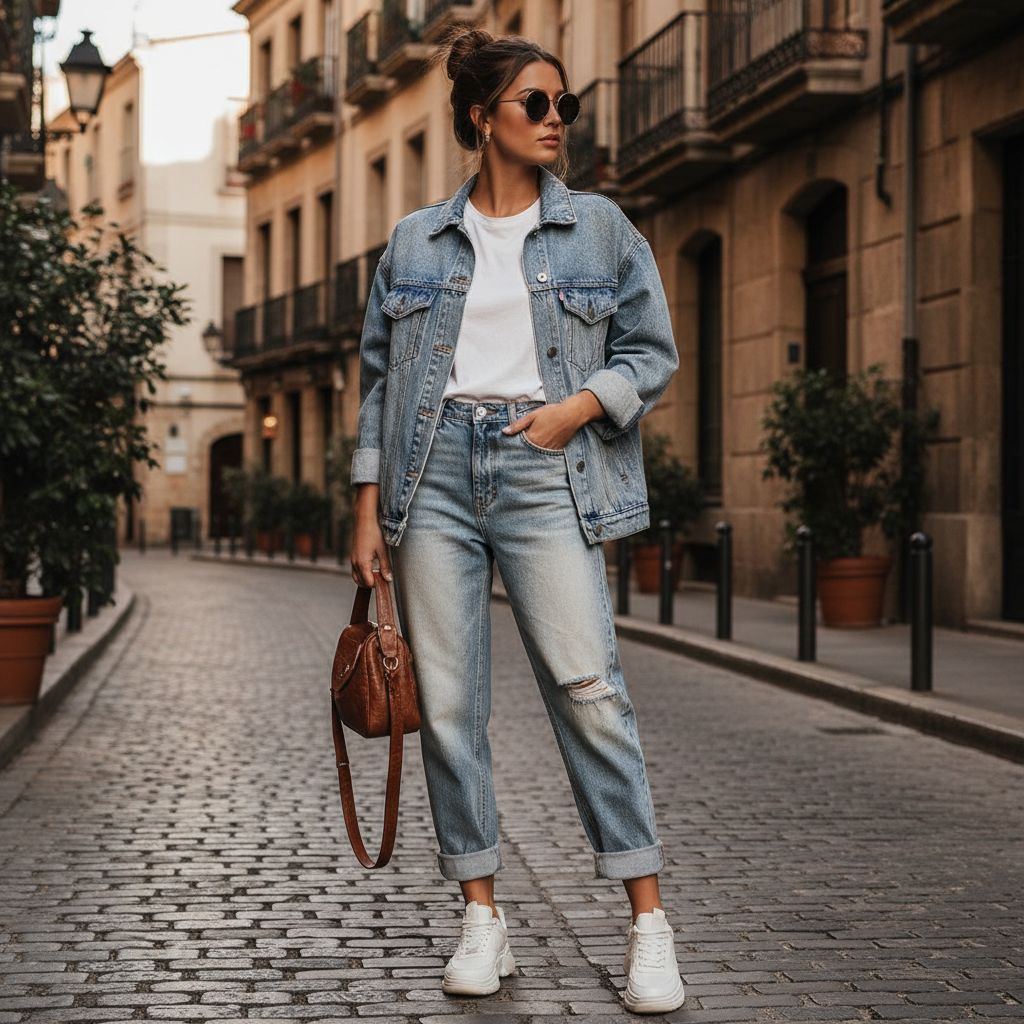 Jeans Fashion Washed Denim 1