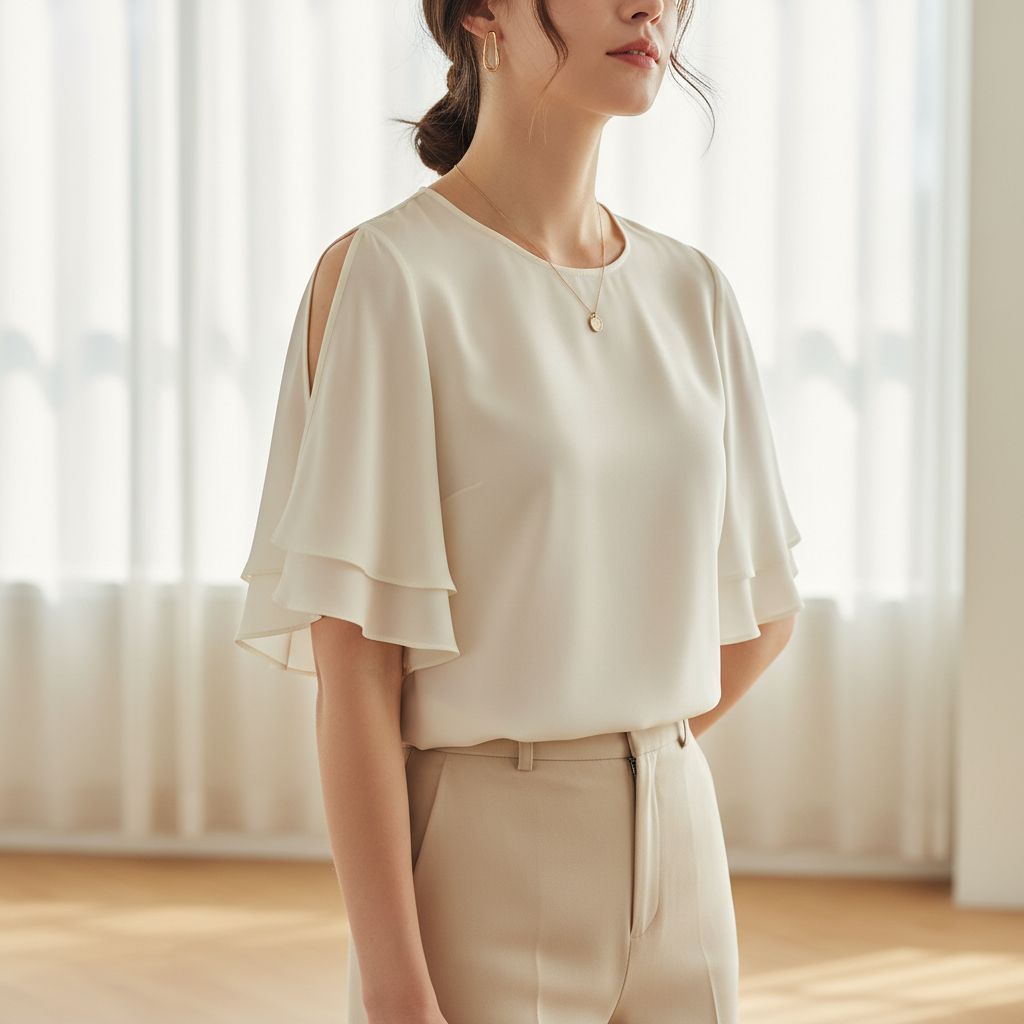 Sleeves in Womens Fashion Petal Sleeve