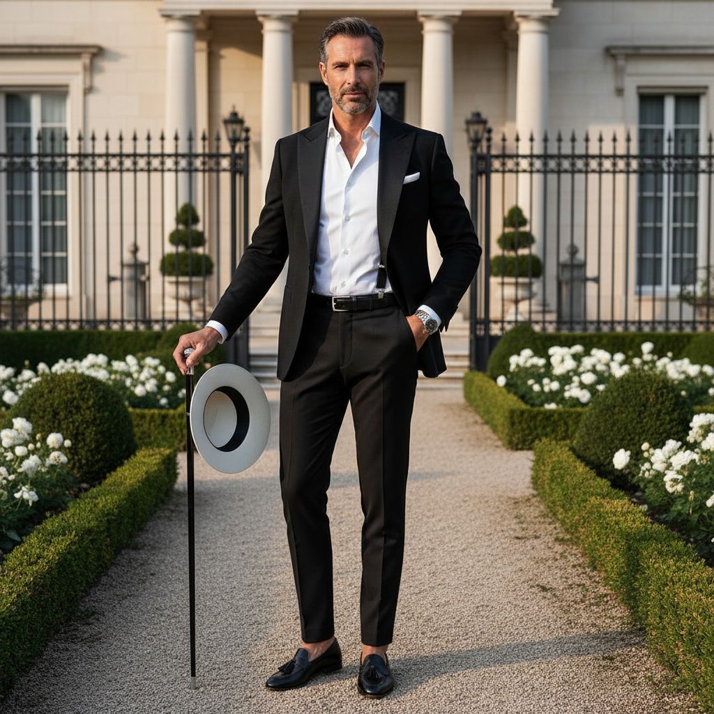 Top Old Money Color Combinations for Men Black White 1 1