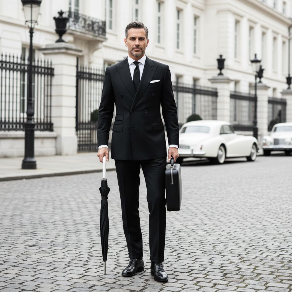 Top Old Money Color Combinations for Men Black White 4